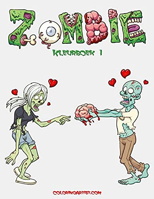 Zombie Kleurboek 1-..