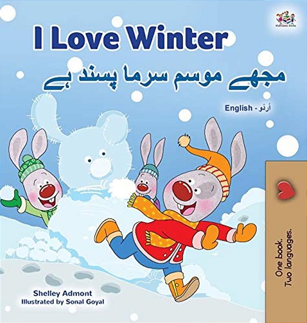 I Love Winter (English Urdu Bilingual Book For Kids)-..