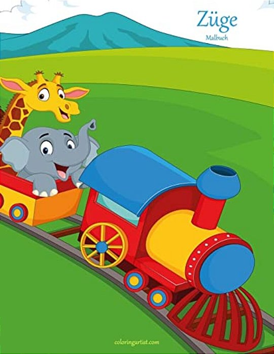 Züge-Malbuch 1-..