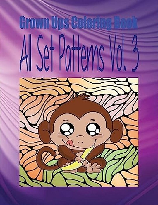Grown Ups Coloring Book All Set Patterns Vol. 3 Mandalas-..
