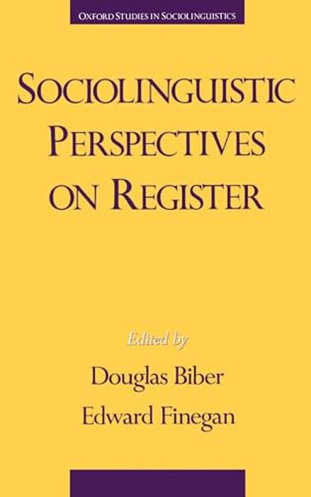 Sociolinguistic Perspectives On Register-..