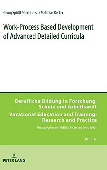 Work-Process Based Development Of Advanced Detailed Curricula-..