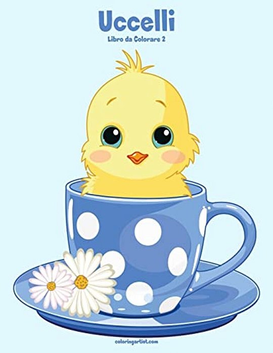 Uccelli Libro Da Colorare 2-..