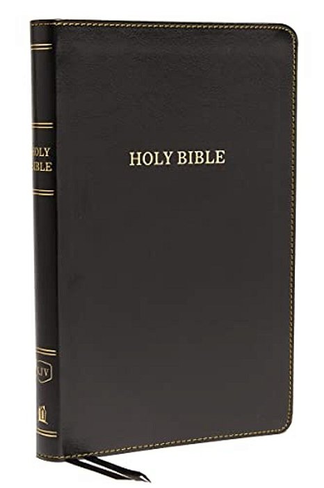 Kjv, Thinline Bible, Standard Print, Imitation Leather, Black, Red Letter Edition-..
