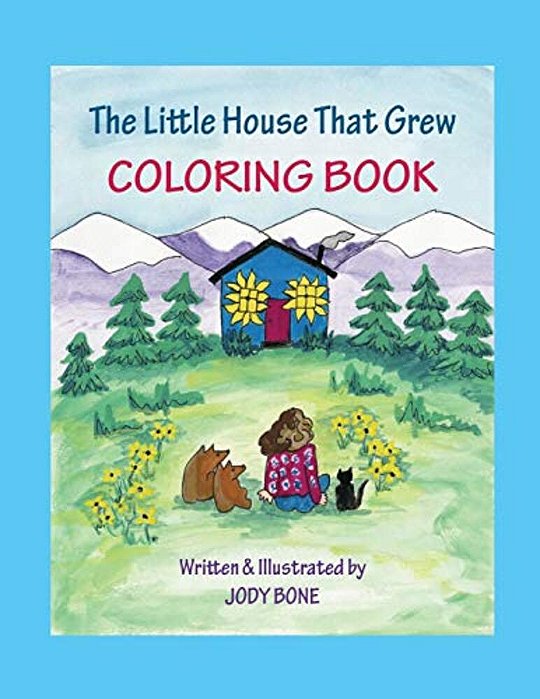 The Little House That Grew - Coloring Book-..