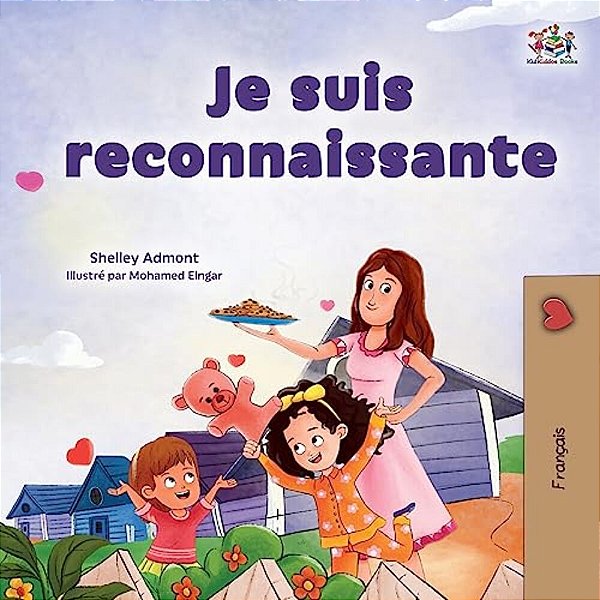 I Am Thankful (French Book For Children)-..
