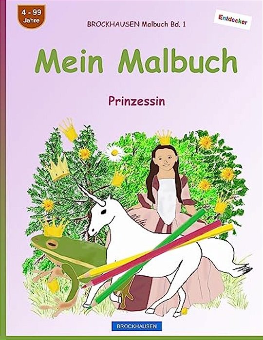 Brockhausen Malbuch Bd. 1 - Mein Malbuch: Prinzessin-..