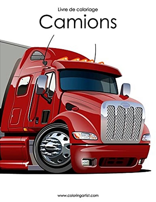 Livre De Coloriage Camions 1-..