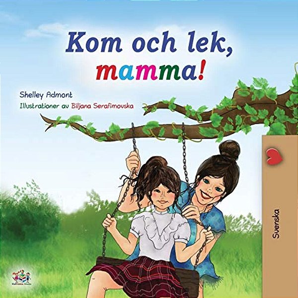 Let's Play, Mom! (Swedish Children's Book)-..