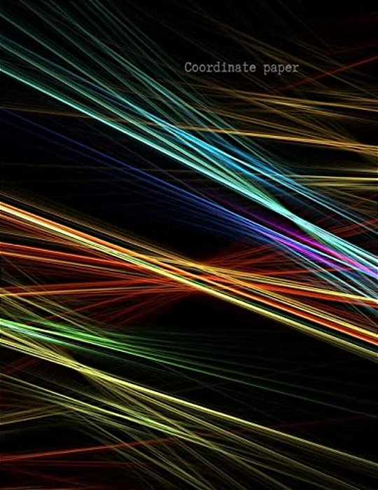 Coordinate Paper: Quad Rule Graph Paper,8.5 X 11 (4X4 Graph Paper) 100 Pages-..