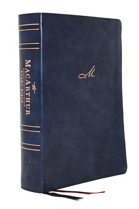 Nkjv, Macarthur Study Bible, 2ND Edition, Leathersoft, Blue, Comfort Print: Unleashing God's Truth One Verse At A Time-..