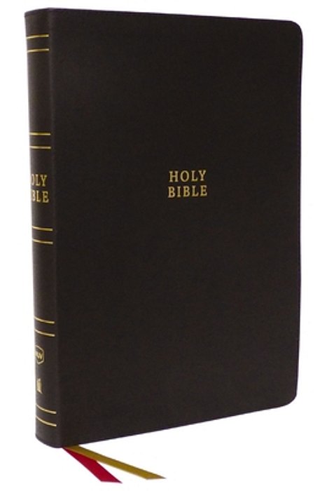 Nkjv Holy Bible, Super Giant Print Reference Bible, Brown Bonded Leather, 43,000 Cross References, Red Letter, Thumb Indexed, Comfort Print: New King-..