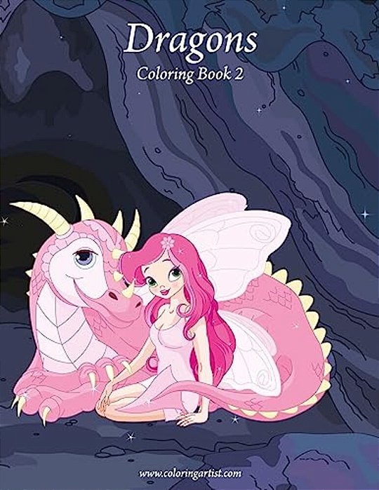 Dragons Coloring Book 2-..