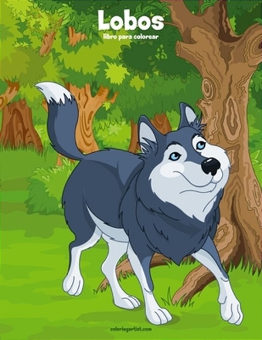 Lobos Libro Para Colorear 1-..