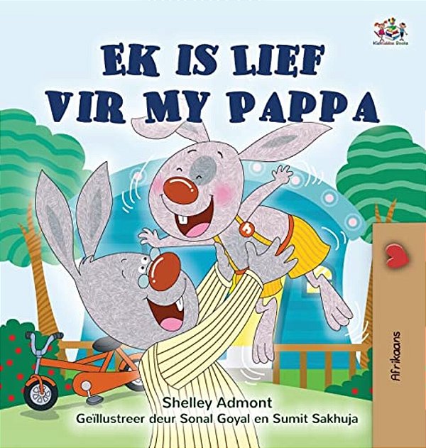 I Love My Dad (Afrikaans Children's Book)-..