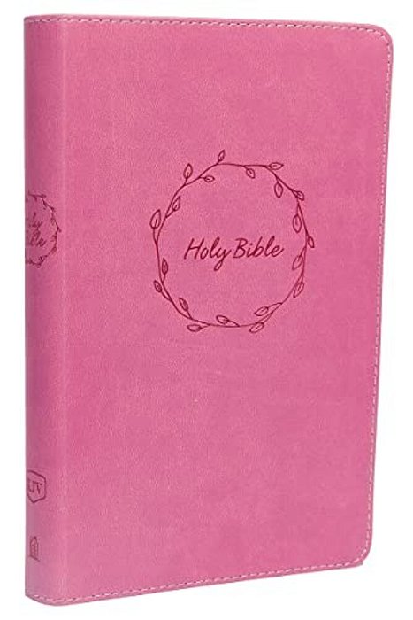 Kjv, Deluxe Gift Bible, Imitation Leather, Pink, Red Letter Edition-..