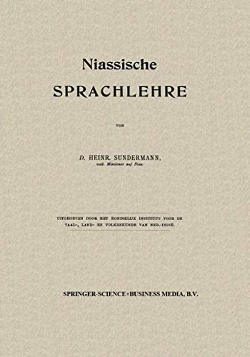Niassische Sprachlehre-..