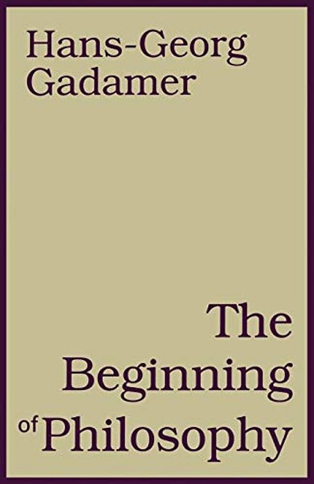 The Beginning Of Philosophy-..