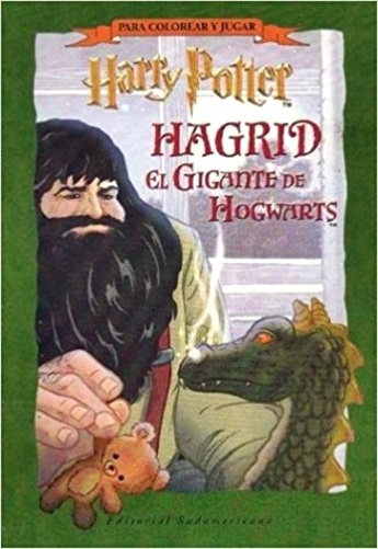 Harry Potter - Hagrid, El Gigante De Hogwarts - Para Colorear Y Jugar-..