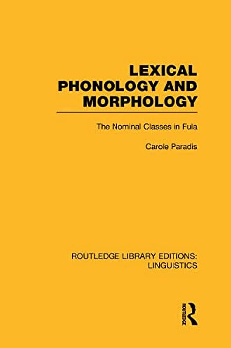 Lexical Phonology And Morphology-..