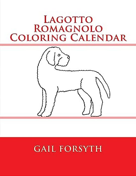Lagotto Romagnolo Coloring Calendar-..