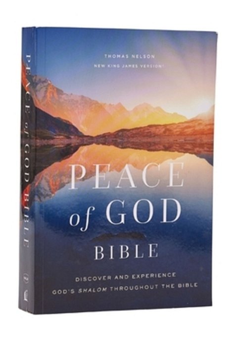 Peace Of God Bible: Discover And Experience God's Shalom Throughout The Bible (Nkjv, Softcover, Red Letter, Comfort Print)-..