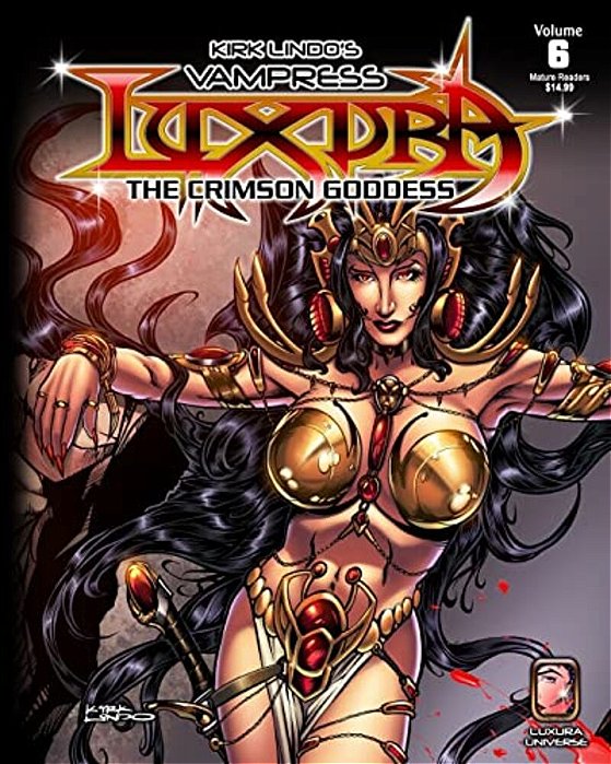 Kirk Lindo's Vampress Luxura V6: The Crimson Goddess-..