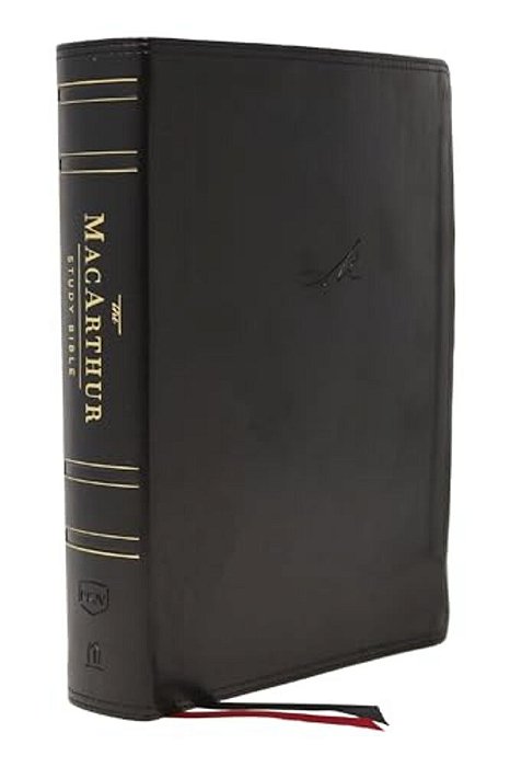 Nkjv, Macarthur Study Bible, 2ND Edition, Leathersoft, Black, Indexed, Comfort Print: Unleashing God's Truth One Verse At A Time-..