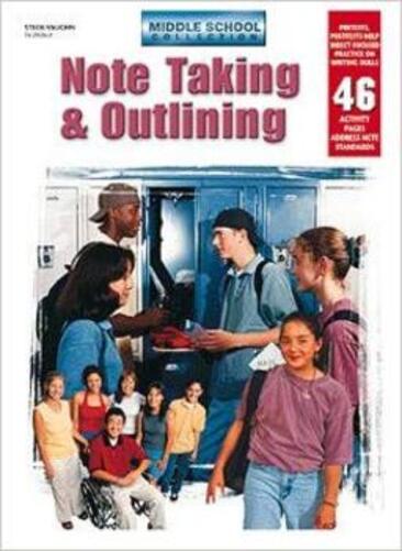 Middle School Writing: Note Taking & Outlining - Grades 5 - 8-..