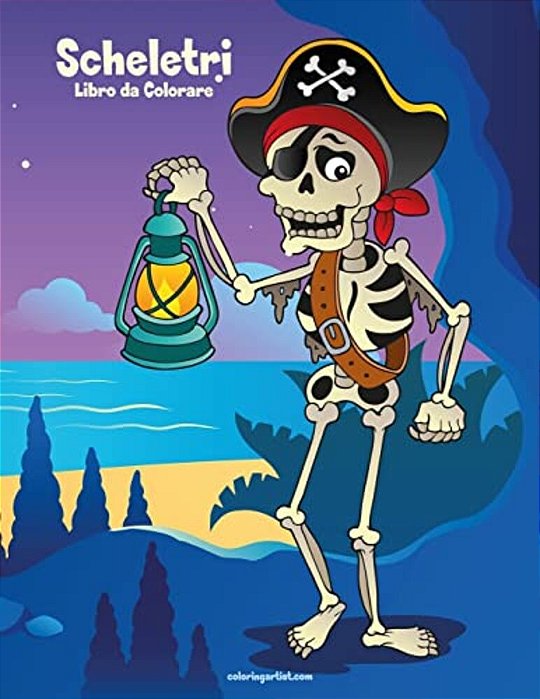 Scheletri Libro Da Colorare 1-..