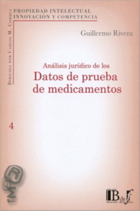 Análisis Jurídico De Los Datos De Prueba De Medicamentos-..