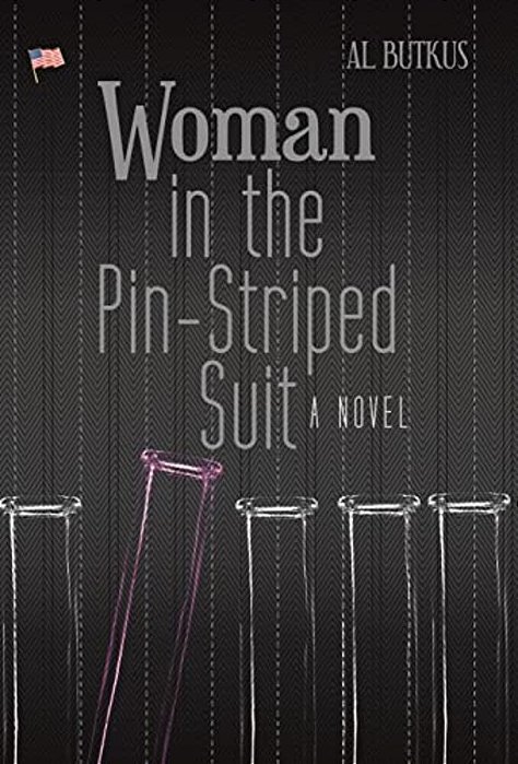 Woman In The Pin-Striped Suit-..