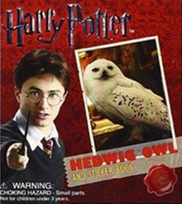 Harry Potter - Hedwig Owl And Sticker Book-..