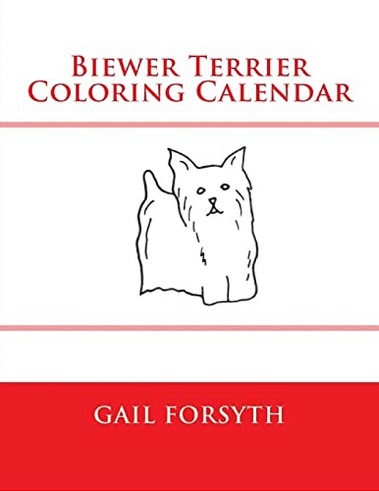 Biewer Terrier Coloring Calendar-..