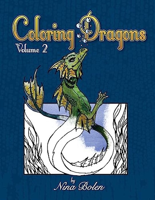 Coloring Dragons Volume 2-..