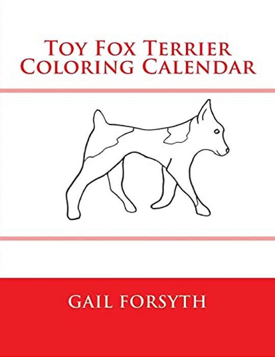 Toy Fox Terrier Coloring Calendar-..