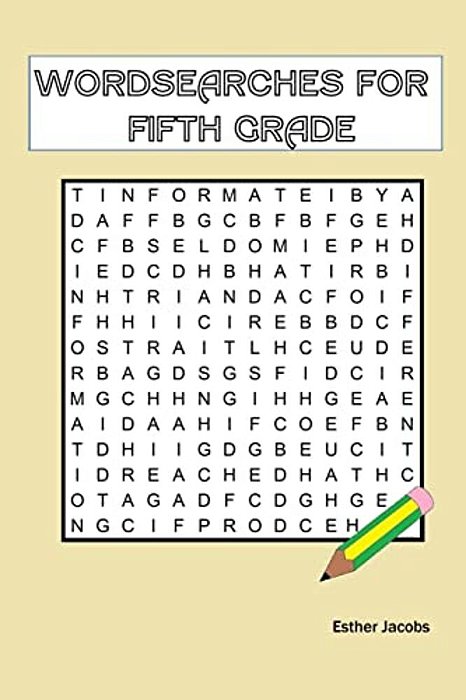 Wordsearches For Fifth Grade-..
