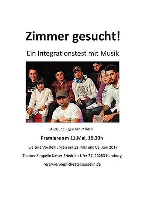 Zimmer Gesucht!: Ein Integrationstest Mit Musik-..