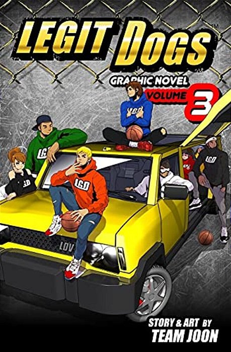 Legit Dogs: A Basketball Graphic Novel-..