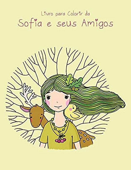 Livro Para Colorir Da Sofia E Seus Amigos 1-..