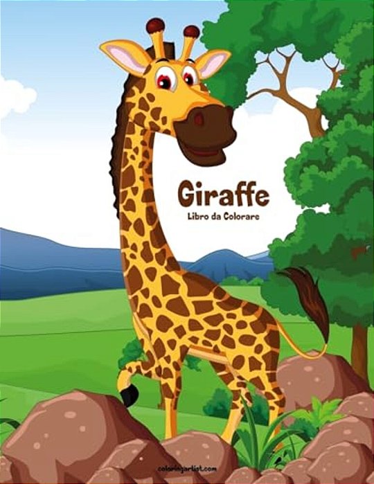 Giraffe Libro Da Colorare 1-..