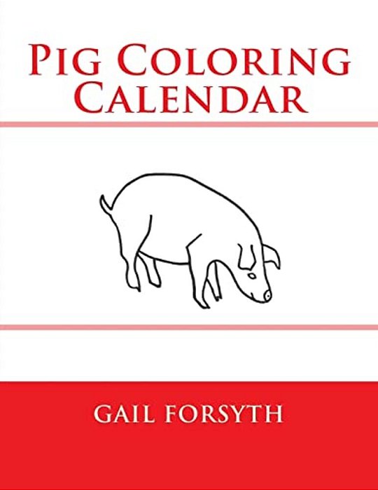 Pig Coloring Calendar-..