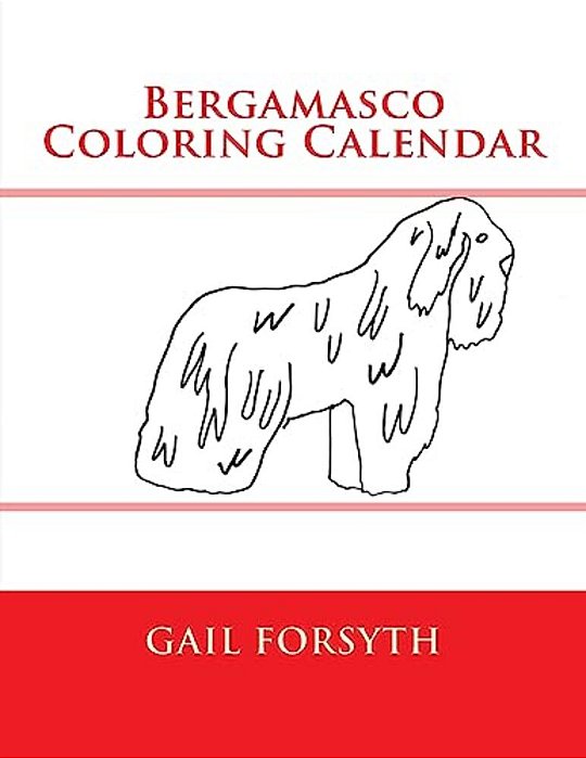 Bergamasco Coloring Calendar-..