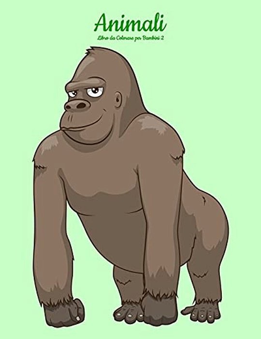 Animali Libro Da Colorare Per Bambini 2-..