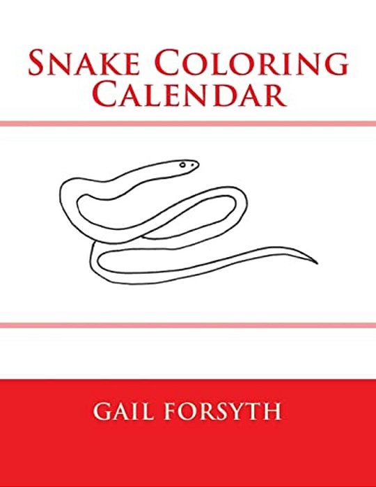 Snake Coloring Calendar-..