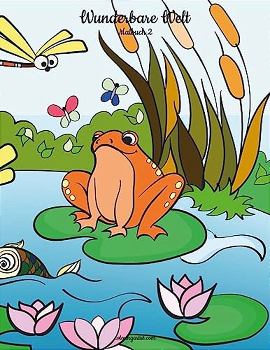 Wunderbare Welt Malbuch 2-..