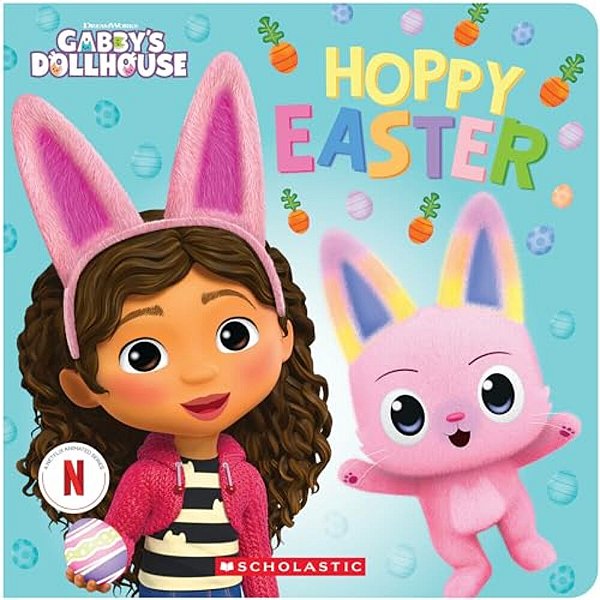 Hoppy Easter! (Gabby's Dollhouse Easter Board Book)-..