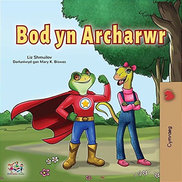 Being A Superhero (Welsh Children's Book)-..