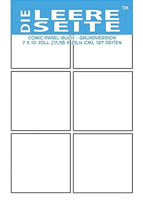 Die Leere Seite - Grundversion: 7 X 10 Zoll (17,78 X 25,4 Cm), 127 Seiten-..