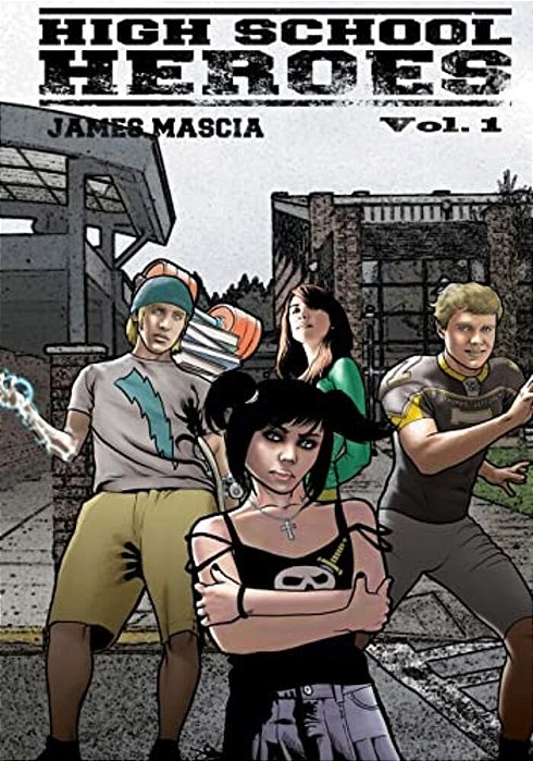 High School Heroes (Graphic Novel)-..